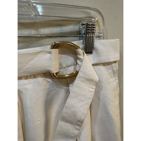 Carlisle Sport 100% Silk Women Trousers Size 14 Off White Vintage Old Money Flaw - Picture 4 of 16